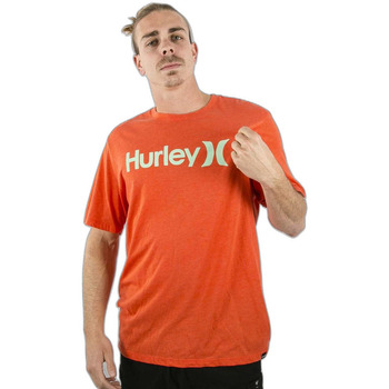 Hurley T-shirt  Oao Solid Rood