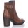 Schoenen Dames Laarzen Fluchos D8898 Brown