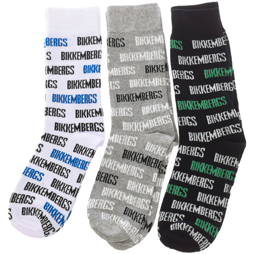 Ondergoed Heren High socks Bikkembergs BF010-SURTIDO Multicolour