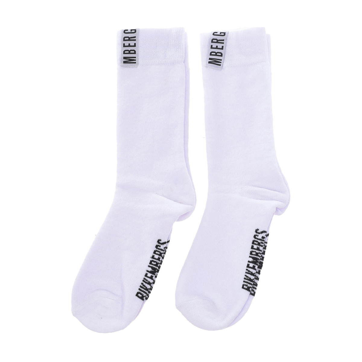 Ondergoed Heren High socks Bikkembergs BK007-WHITE Wit