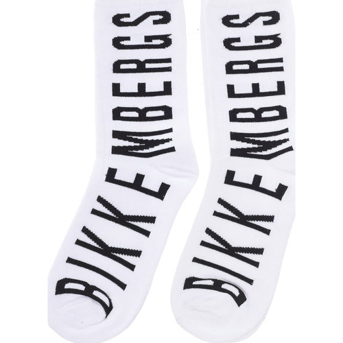 Ondergoed Heren High socks Bikkembergs BK013-WHITE Wit