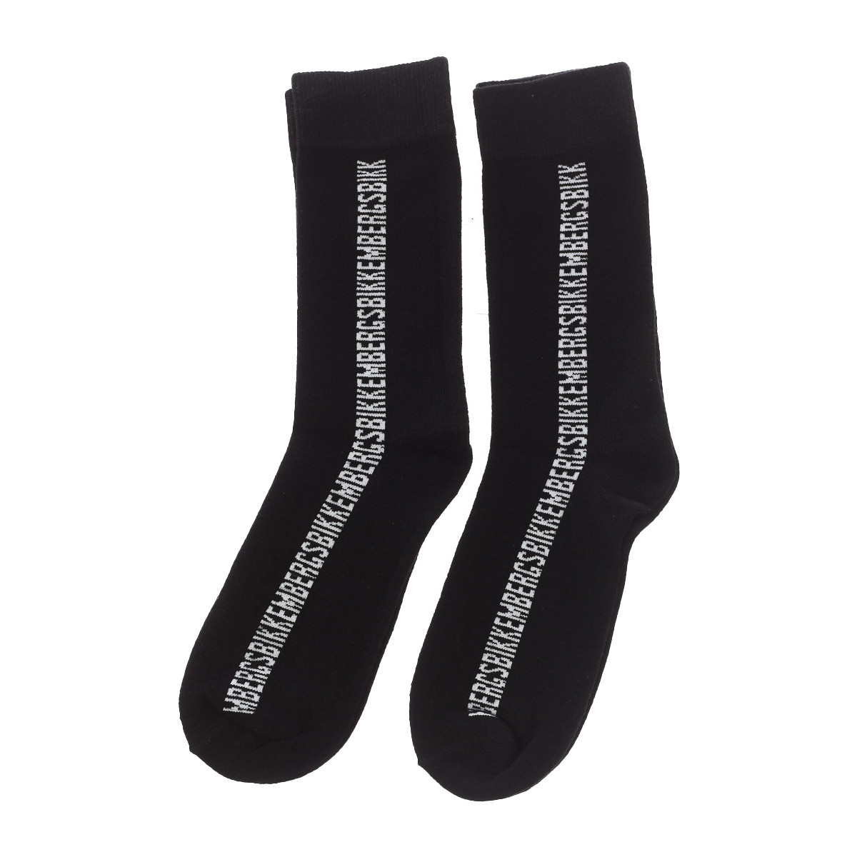 Ondergoed Heren High socks Bikkembergs BK016-BLACK Zwart