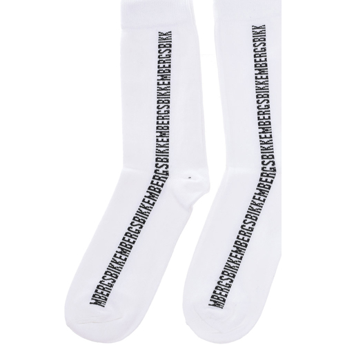 Ondergoed Heren High socks Bikkembergs BK016-WHITE Wit