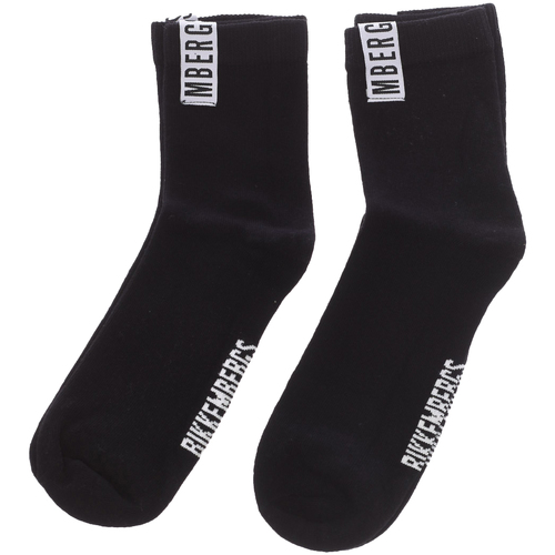 Ondergoed Heren High socks Bikkembergs BK055-BLACK Zwart