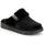 Schoenen Dames Leren slippers Grunland DSG-CI3023 Zwart