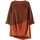 Textiel Dames Sweaters / Sweatshirts Wendy Trendy Top 220847 - Orange/Black Orange