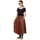 Textiel Dames Rokken Wendy Trendy Skirt 791501 - Brown Brown