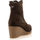 Schoenen Dames Enkellaarzen Porronet Boots / laarzen vrouw bruin Brown