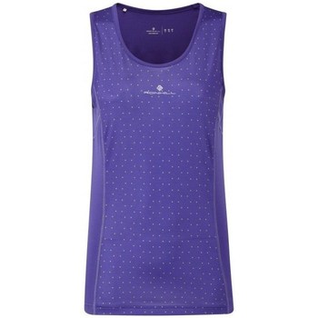 Textiel Dames T-shirts korte mouwen Ronhill Aspiration Vest Violet