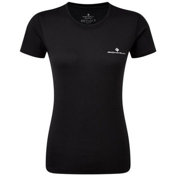 Textiel Dames T-shirts korte mouwen Ronhill Core Zwart