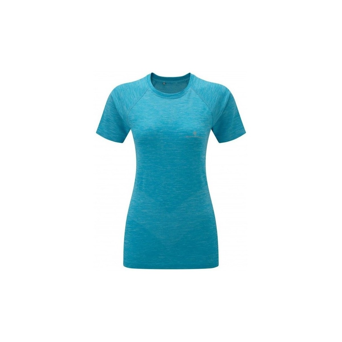 Textiel Dames T-shirts korte mouwen Ronhill Infinity Spacedye SS Tee Blauw
