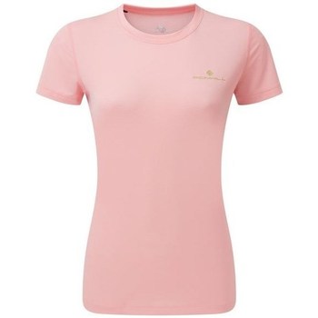 Textiel Dames T-shirts korte mouwen Ronhill Tech SS Tee W Roze