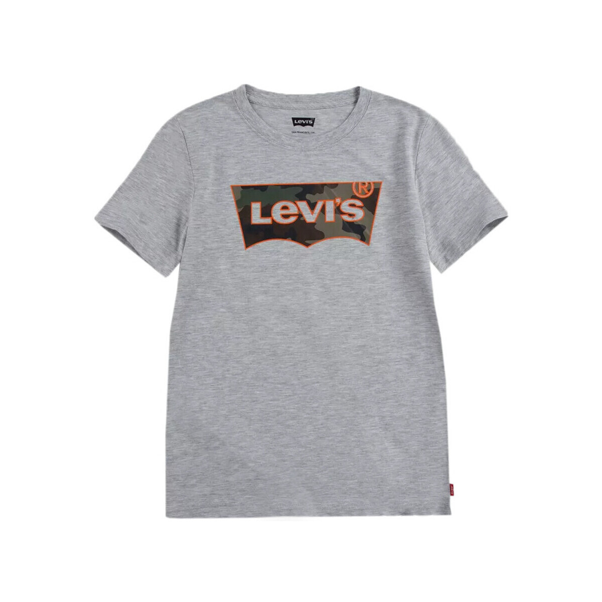 Textiel Jongens T-shirts & Polo’s Levi's  Grijs