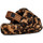 Schoenen Dames Sandalen / Open schoenen UGG W fluff yeah slide panther print Brown