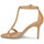 Schoenen Dames Sandalen / Open schoenen Lauren Ralph Lauren KATE-SANDALS-HEEL SANDAL Beige