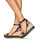 Schoenen Dames Sandalen / Open schoenen Lauren Ralph Lauren HILARIE-ESPADRILLES-WEDGE Zwart