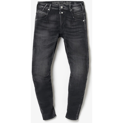 Textiel Heren Jeans Le Temps des Cerises Jeans tapered , lengte 34 Zwart