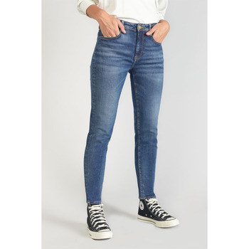 Textiel Dames Jeans Le Temps des Cerises Jeans skinny hoge taille POWER, 7/8 Blauw