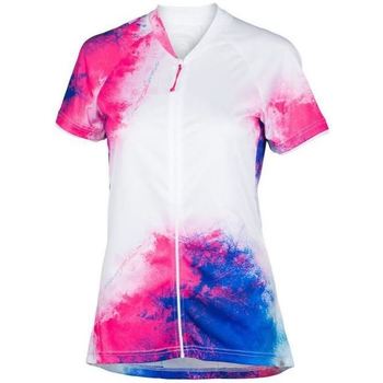 Textiel Dames T-shirts & Polo’s Northfinder Dika TR-4536MB, Wit-Roze Other