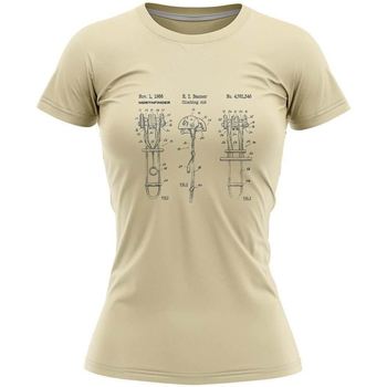 Textiel Dames T-shirts & Polo’s Northfinder Myah TR-4816OR, strogeel Geel