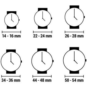 Chronotech Horloge Uniseks  CT2188L-06 (Ø 40 mm) Multicolour