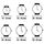 Horloges & Sieraden Horloges Chronotech Horloge Uniseks  CT2188M-05 (Ø 45 mm) Multicolour