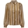 Textiel Dames Tops / Blousjes La Strada Shirt Atina L/S - Golden Goud