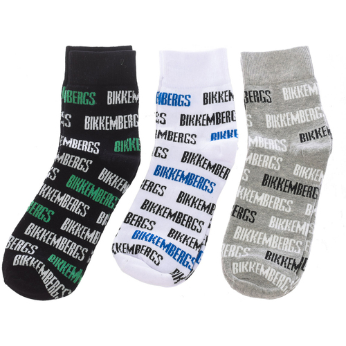 Ondergoed Heren High socks Bikkembergs BF038-SURTIDO Multicolour