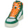 Schoenen Hoge sneakers Polo Ralph Lauren POLO CRT HGH-SNEAKERS-HIGH TOP LACE Groen / Wit / Orange