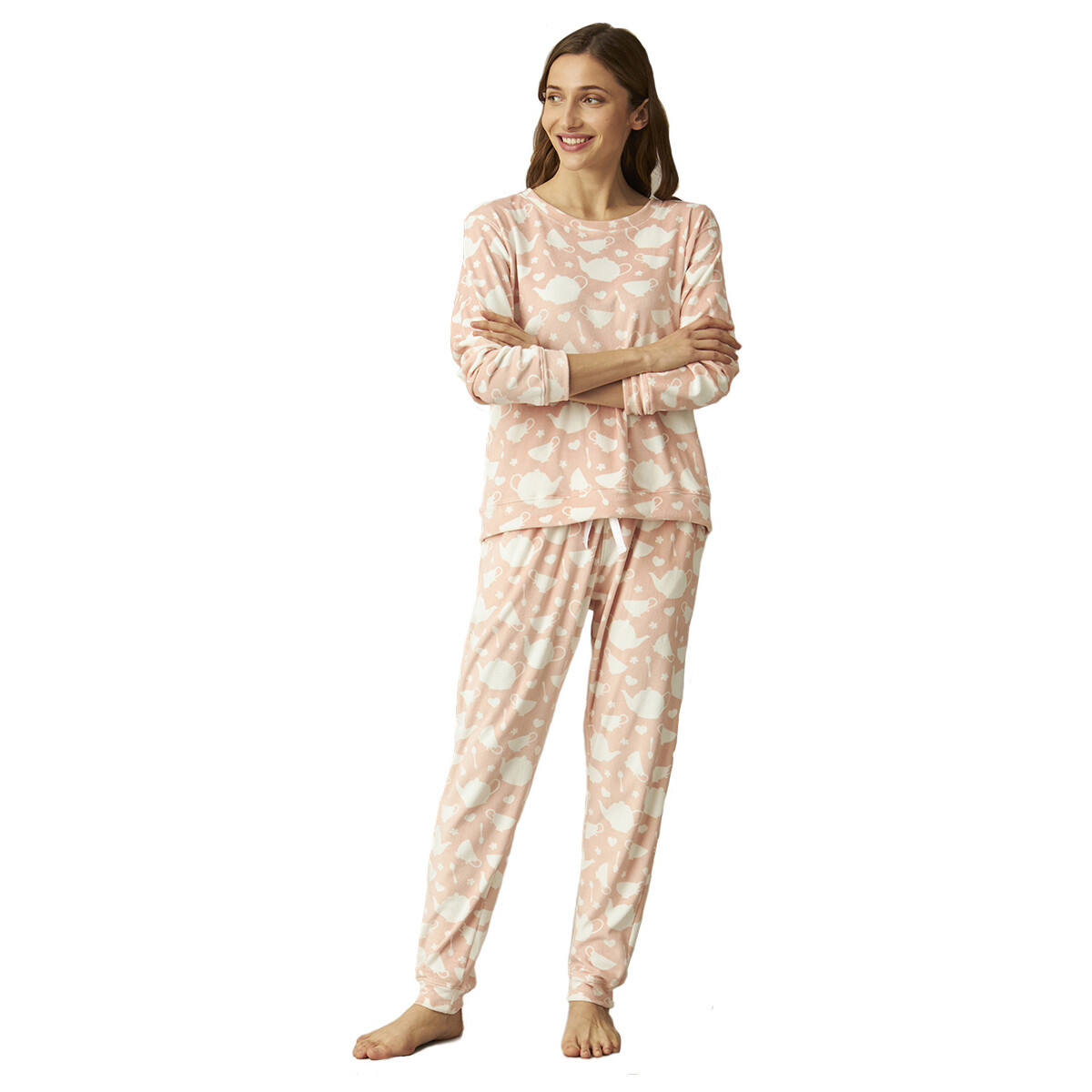 Textiel Dames Pyjama's / nachthemden J&j Brothers JJBCP0300 Multicolour