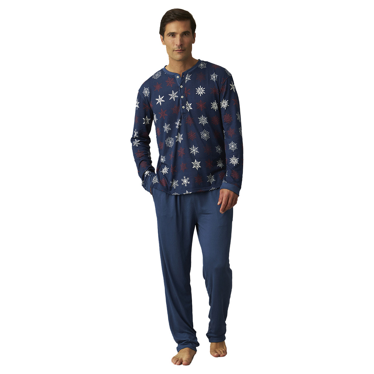 Textiel Heren Pyjama's / nachthemden J&j Brothers JJBCP5400 Multicolour