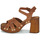 Schoenen Dames Sandalen / Open schoenen Café Noir FB6020-M07 Tabacco