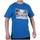 Textiel Heren T-shirts korte mouwen DC Shoes Krushed Blauw