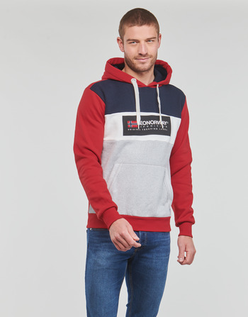Textiel Heren Sweaters / Sweatshirts Geographical Norway GOLEM Rood