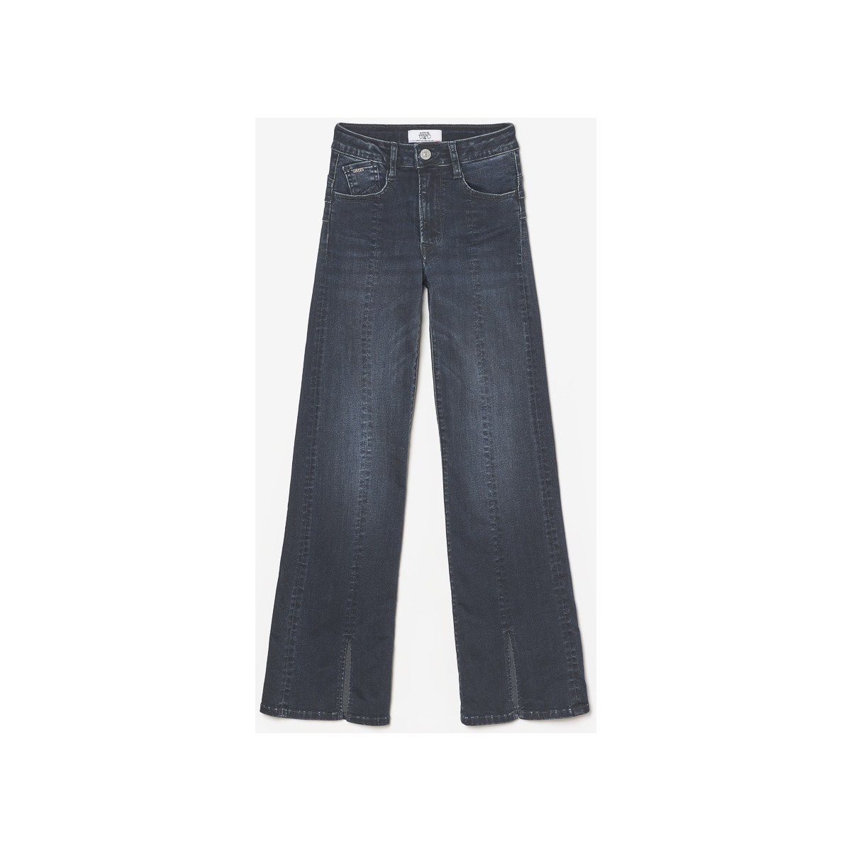 Textiel Meisjes Jeans Le Temps des Cerises Jeans  pulp flare, lengte 34 Blauw