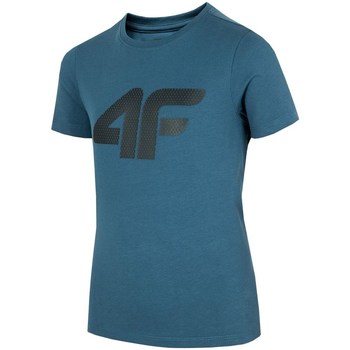 Textiel Jongens T-shirts korte mouwen 4F JTSM002 Blauw