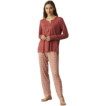 Textiel Dames Pyjama's / nachthemden J And J Brothers JJBCP0201 Rood