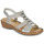 Schoenen Dames Sandalen / Open schoenen Rieker 62850-90 Roze / Zilver