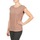 Textiel Dames T-shirts korte mouwen Color Block 3203417 Vieux / Roze / Chiné / Grijs