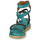 Schoenen Dames Sandalen / Open schoenen Airstep / A.S.98 LAGOS 2.0 Turquoise / Brown