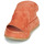 Schoenen Dames Leren slippers Airstep / A.S.98 REAL MULES Orange