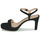 Schoenen Dames Sandalen / Open schoenen Unisa SORO Zwart