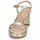 Schoenen Dames Sandalen / Open schoenen Unisa SORO Goud