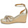 Schoenen Dames Sandalen / Open schoenen Unisa LISTO Goud