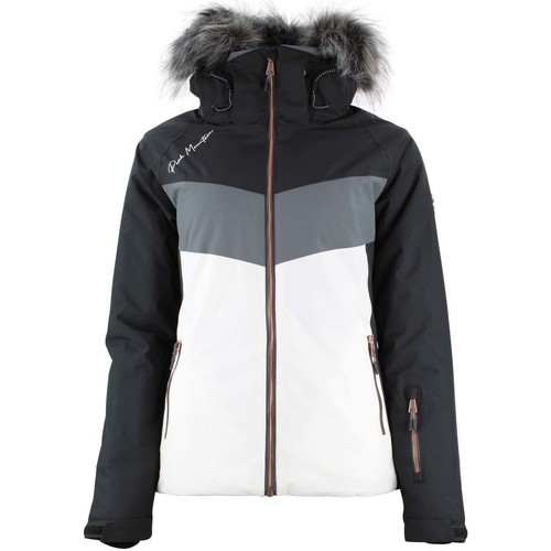Textiel Dames Wind jackets Peak Mountain Blouson de ski femme AFIDOL Zwart