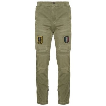 Textiel Heren Broeken / Pantalons Aeronautica Militare PA1508CT30010725 Groen
