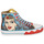 Schoenen Dames Hoge sneakers Irregular Choice PRIDE OF THEYMISCARA Rood / Blauw / Geel