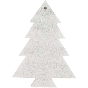 Wonen Feestelijke decoraties Piatraonline Kerst Decor Set - Dennenboom Wit
