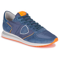 Schoenen Heren Lage sneakers Philippe Model TRPX LOW MAN Blauw / Orange