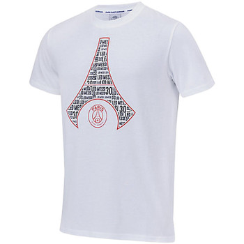 Textiel Kinderen T-shirts korte mouwen Paris Saint-germain  Wit